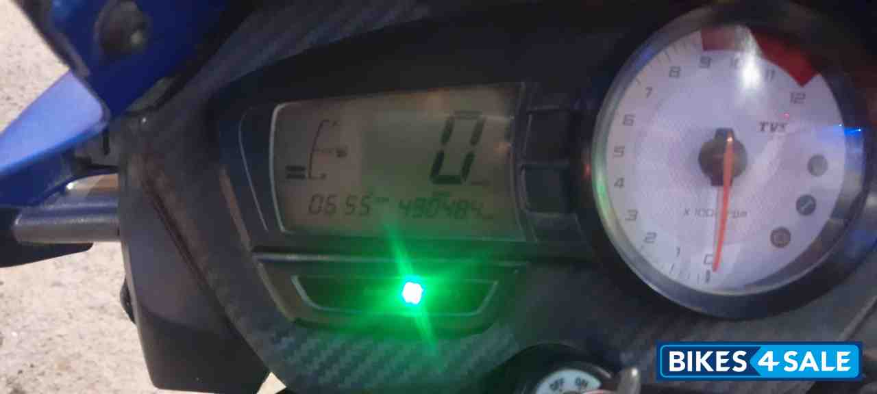 Blue TVS Apache RTR 160