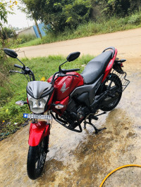 Red Honda CB Trigger