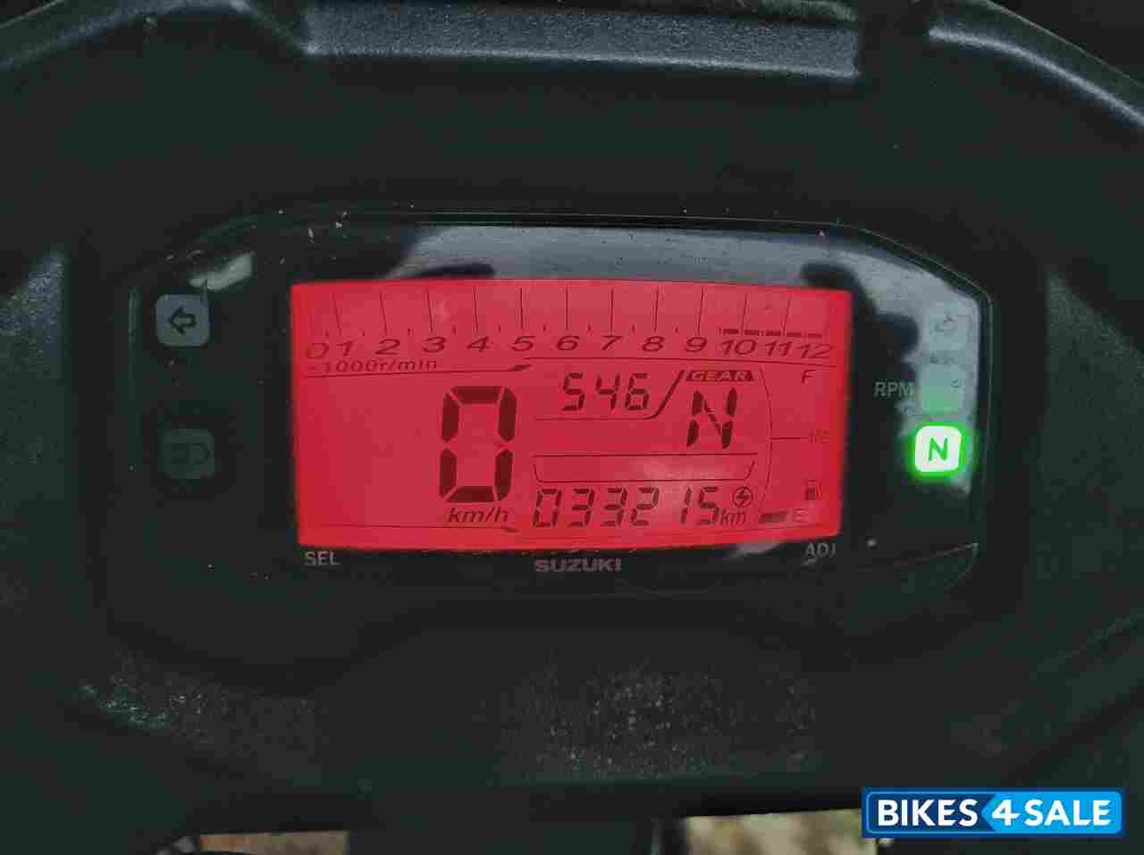 Red And Black Suzuki Gixxer SF