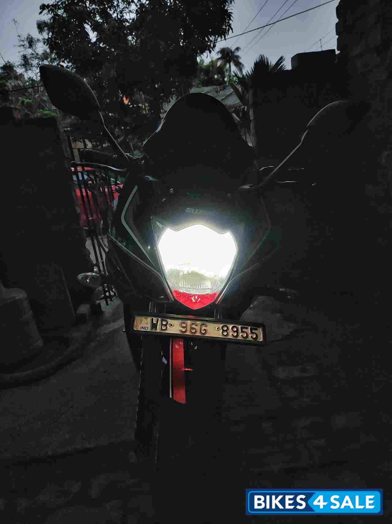 Red And Black Suzuki Gixxer SF