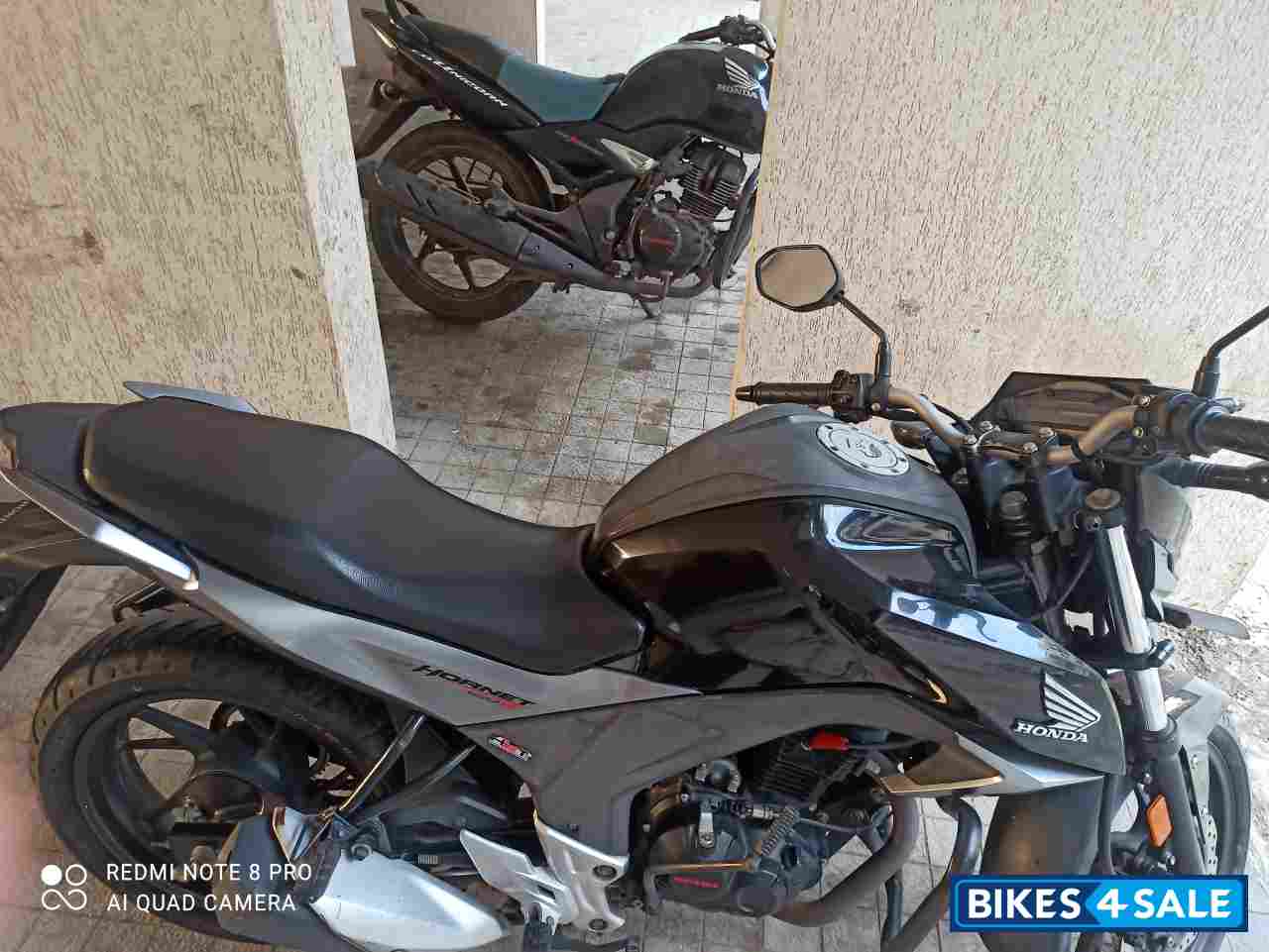 Black Honda CB Hornet 160R