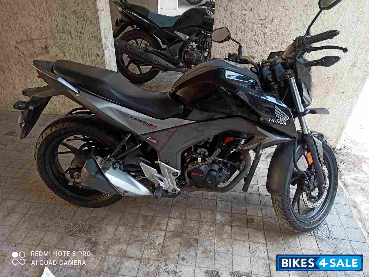 Black Honda CB Hornet 160R