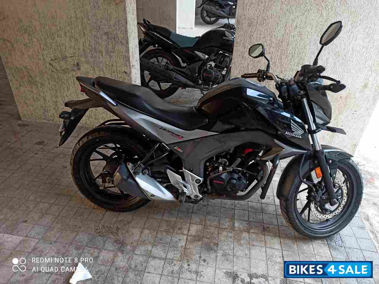 Black Honda CB Hornet 160R