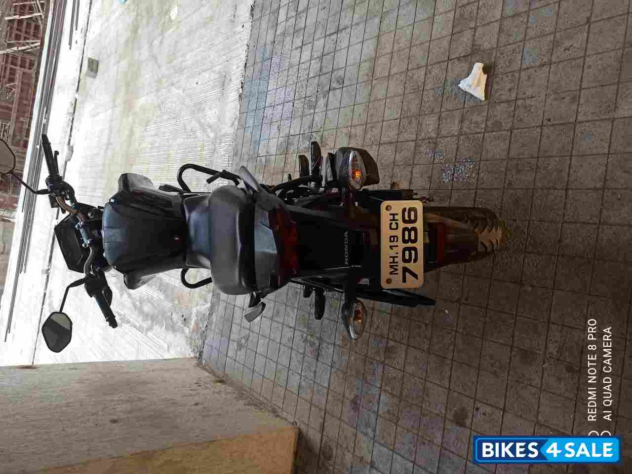 Black Honda CB Hornet 160R