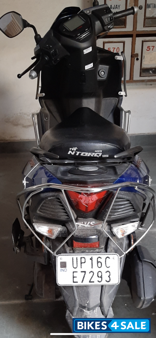 Metallic Blue TVS NTORQ 125