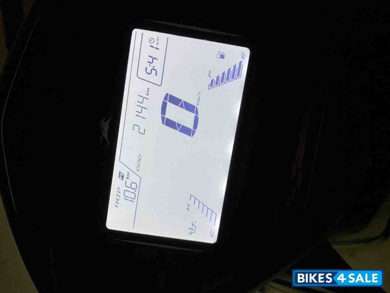 Metallic Blue TVS NTORQ 125