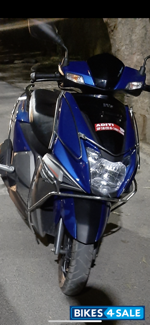 Metallic Blue TVS NTORQ 125