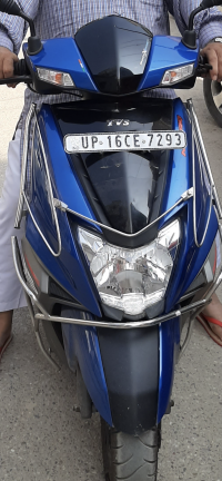 Metallic Blue TVS NTORQ 125