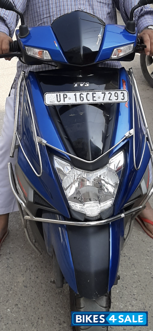 Metallic Blue TVS NTORQ 125