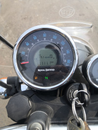 Blue Royal Enfield Meteor 350 Supernova