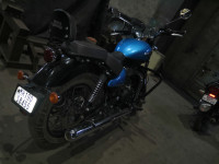 Blue Royal Enfield Meteor 350 Supernova