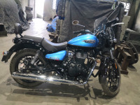 Blue Royal Enfield Meteor 350 Supernova