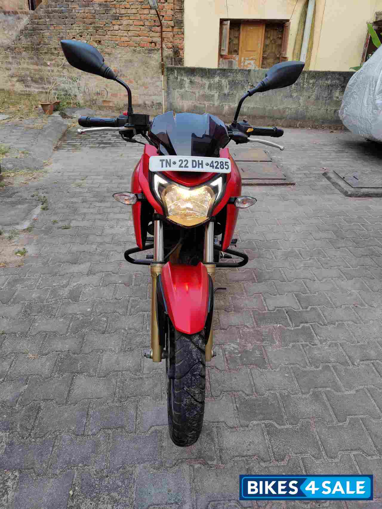 Red Matt TVS Apache RTR 200 4V