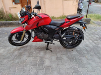 Red Matt TVS Apache RTR 200 4V