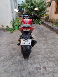 Red Matt TVS Apache RTR 200 4V