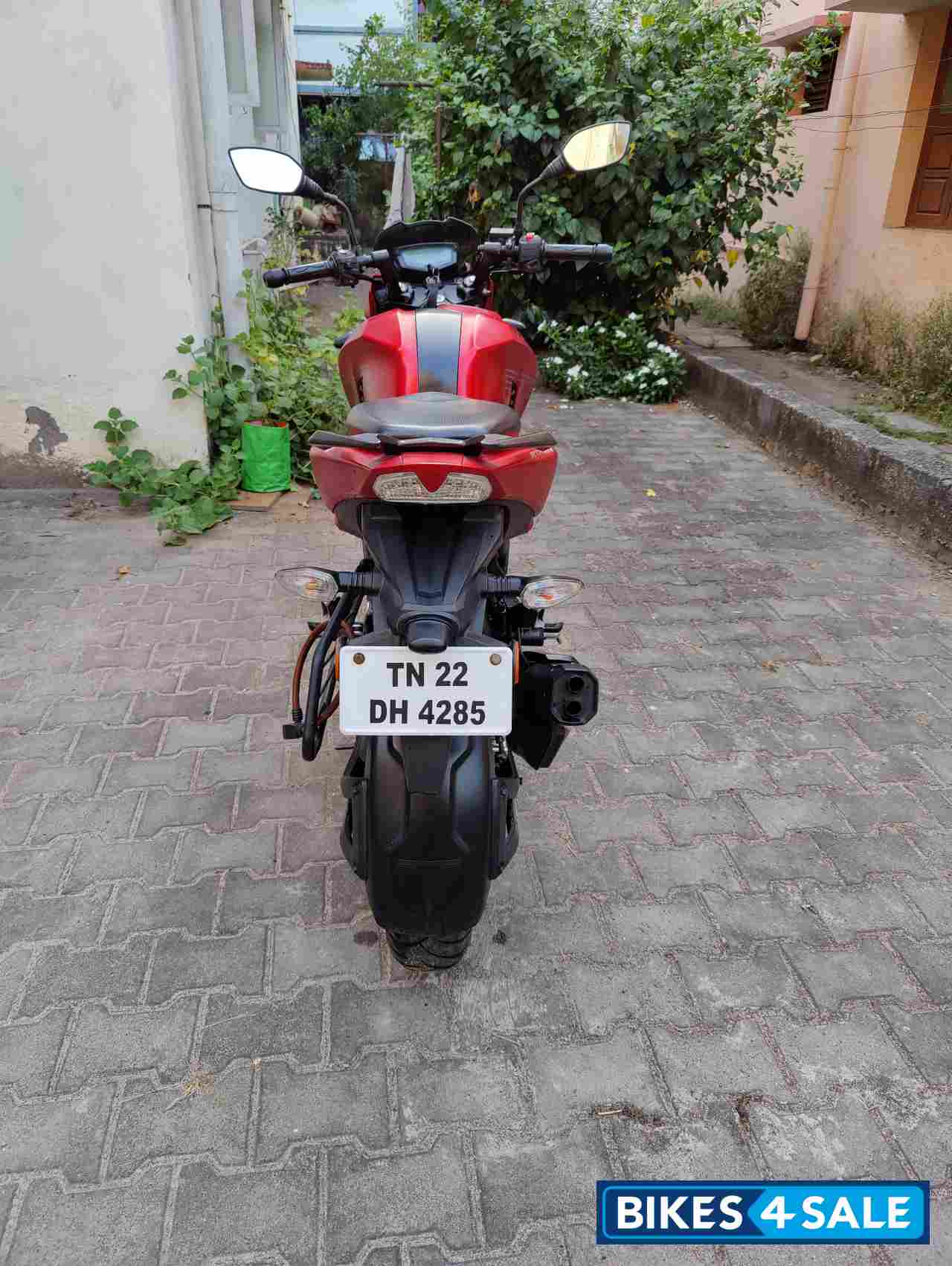 Red Matt TVS Apache RTR 200 4V