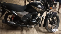 Black Honda CB Shine SP