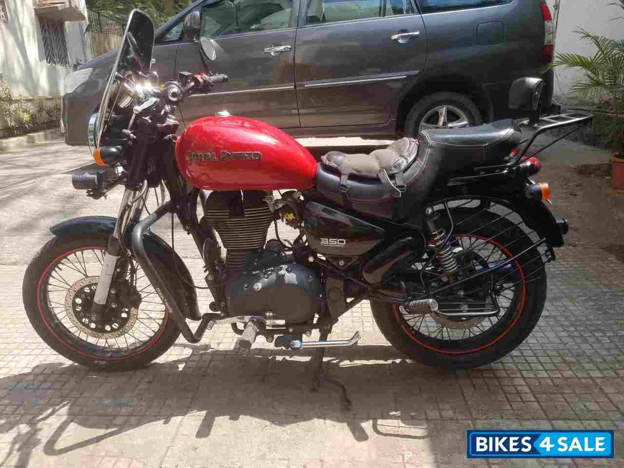Roving Red Royal Enfield Thunderbird X 350