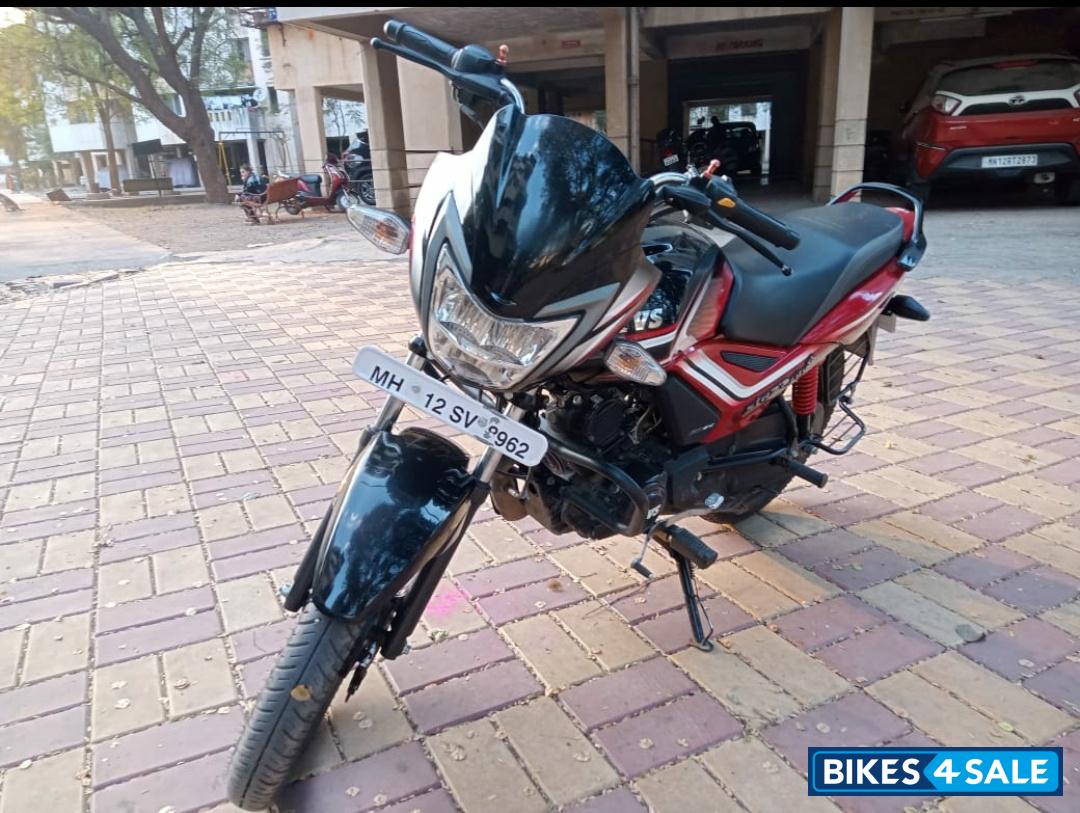 Red TVS Star City Plus