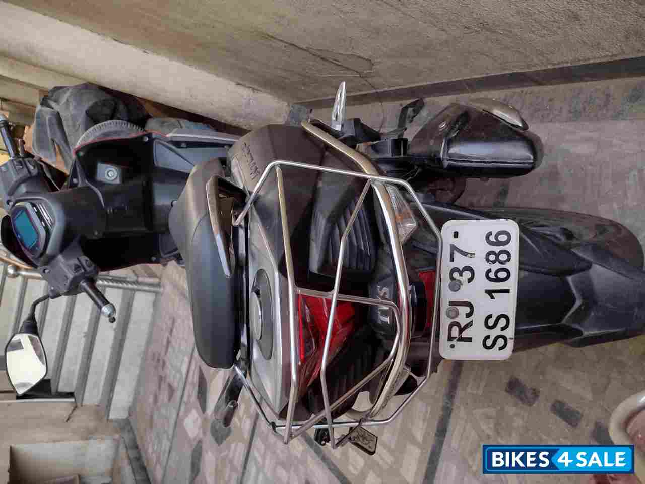 Red ,black TVS NTORQ 125