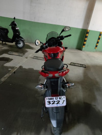 Red Bajaj Pulsar AS 200