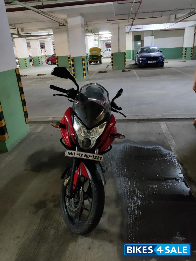 Red Bajaj Pulsar AS 200