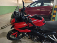 Red Bajaj Pulsar AS 200