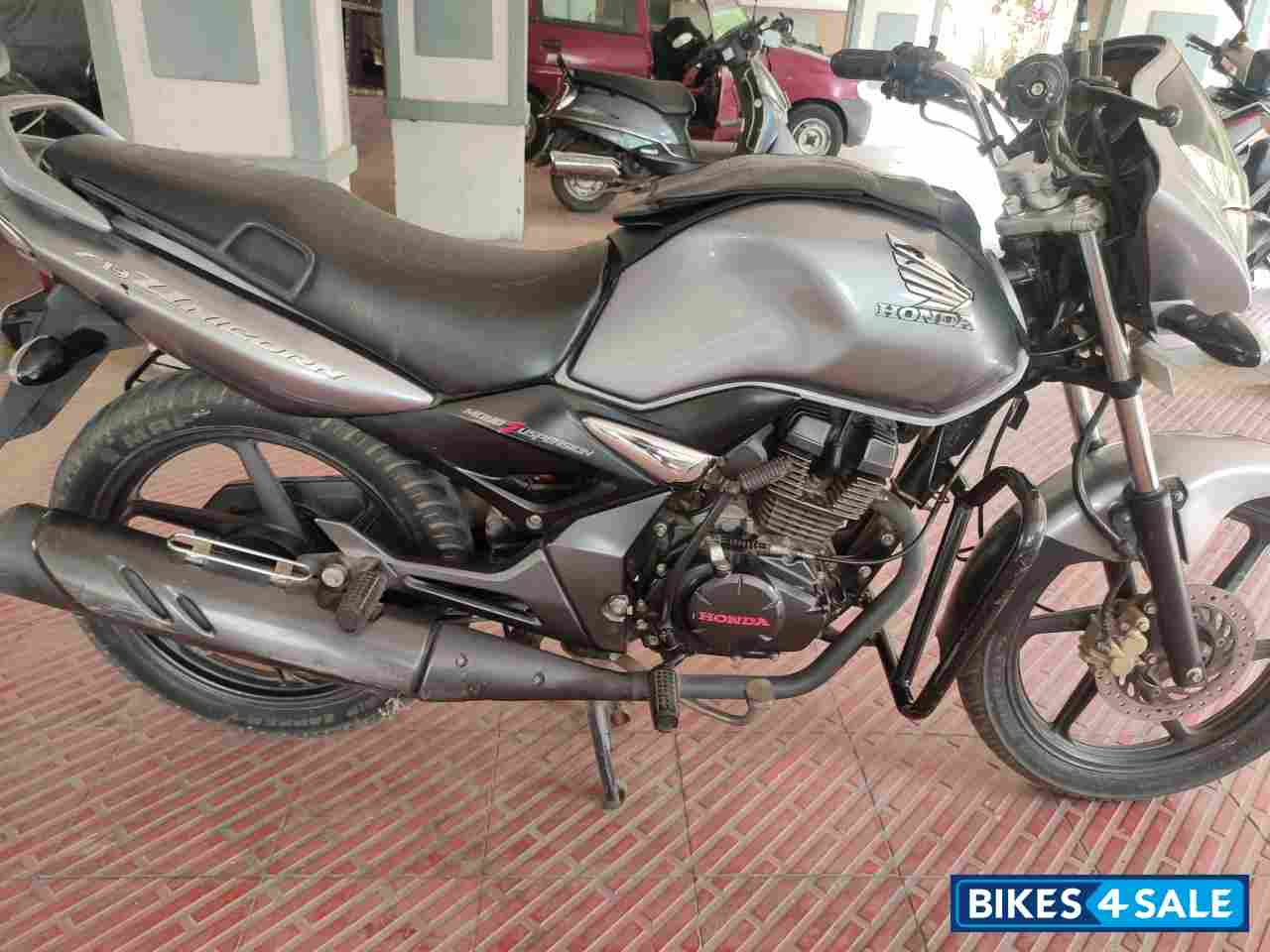 Silver Honda Unicorn