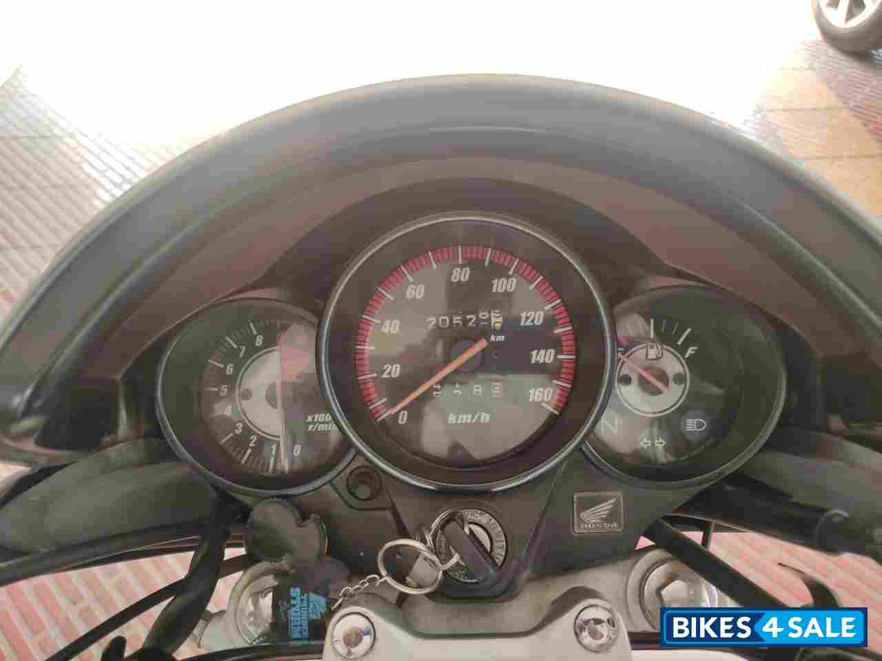 Silver Honda Unicorn