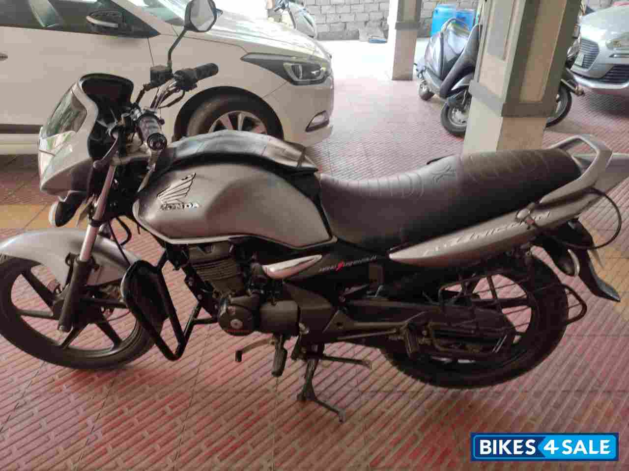 Silver Honda Unicorn