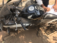 Black/white Honda CBR 150R