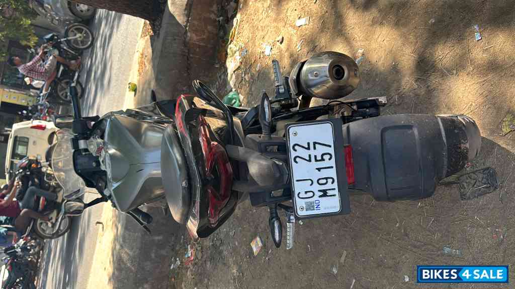 Black Grey TVS Apache RR 310