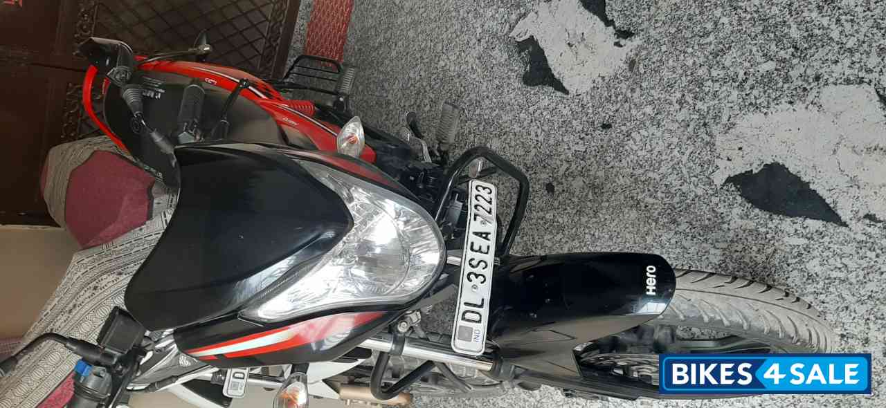 Red Black Hero Glamour 125