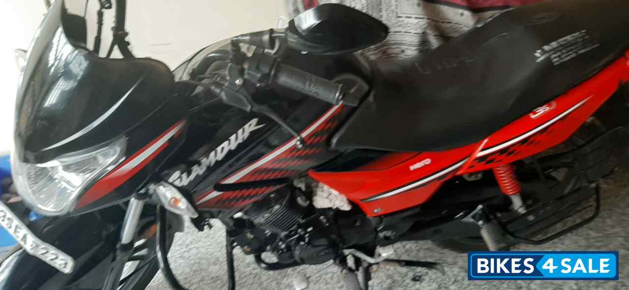 Red Black Hero Glamour 125