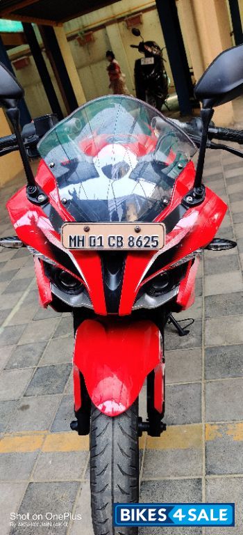 Red Bajaj Pulsar RS 200 ABS