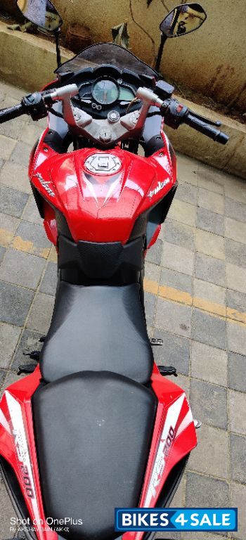 Red Bajaj Pulsar RS 200 ABS