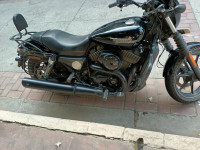 Black Harley Davidson Street 750