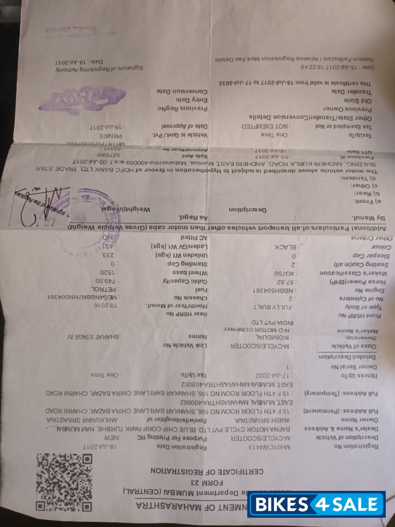 Black Harley Davidson Street 750