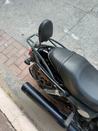 Black Harley Davidson Street 750