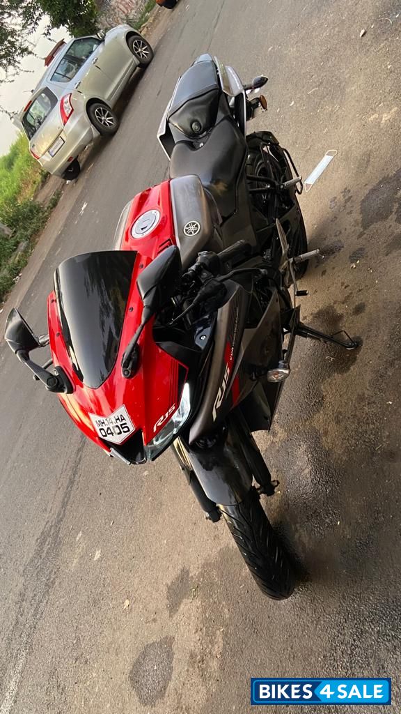 Red Yamaha YZF R15 V3