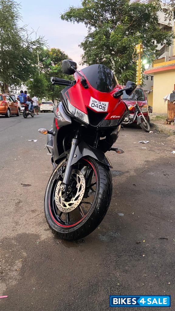 Red Yamaha YZF R15 V3