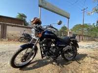 Marine Blue Royal Enfield Thunderbird 350