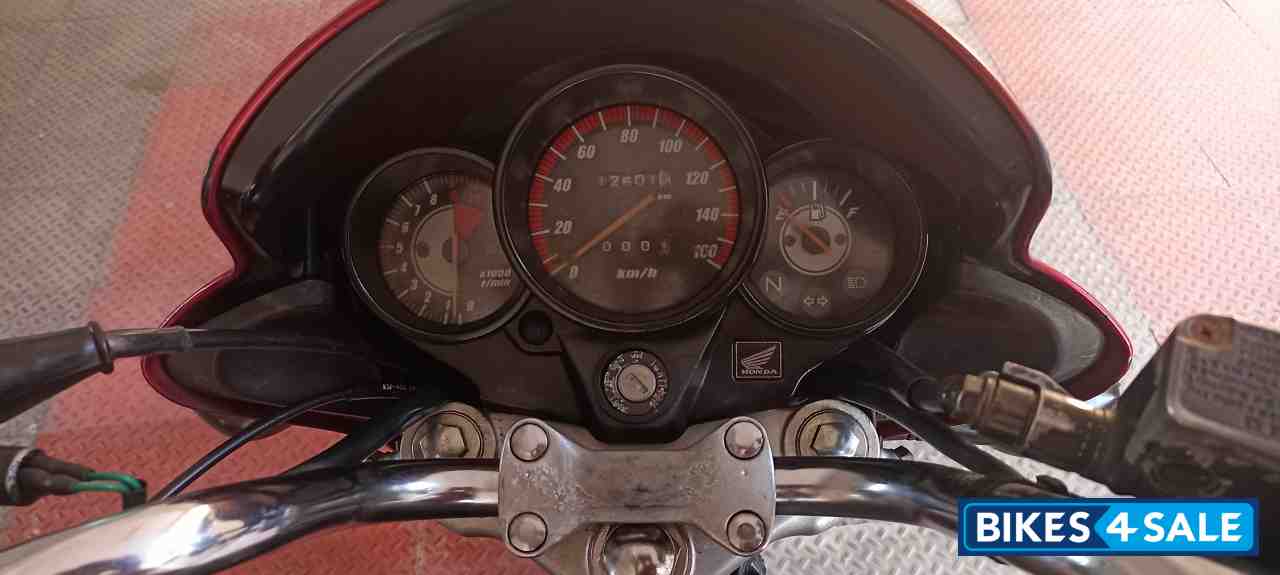 Red Honda CB Unicorn