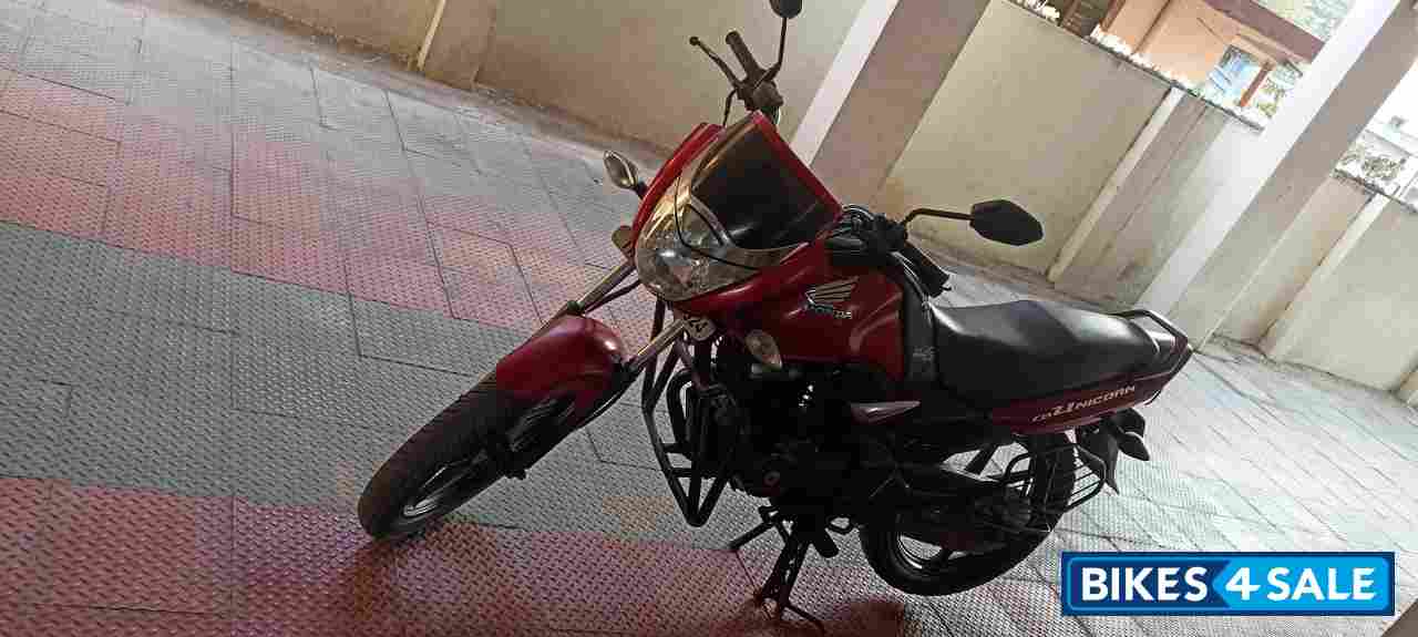 Red Honda CB Unicorn