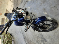 Blue And Silver Bajaj V15