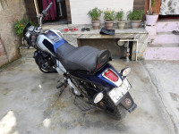 Blue And Silver Bajaj V15