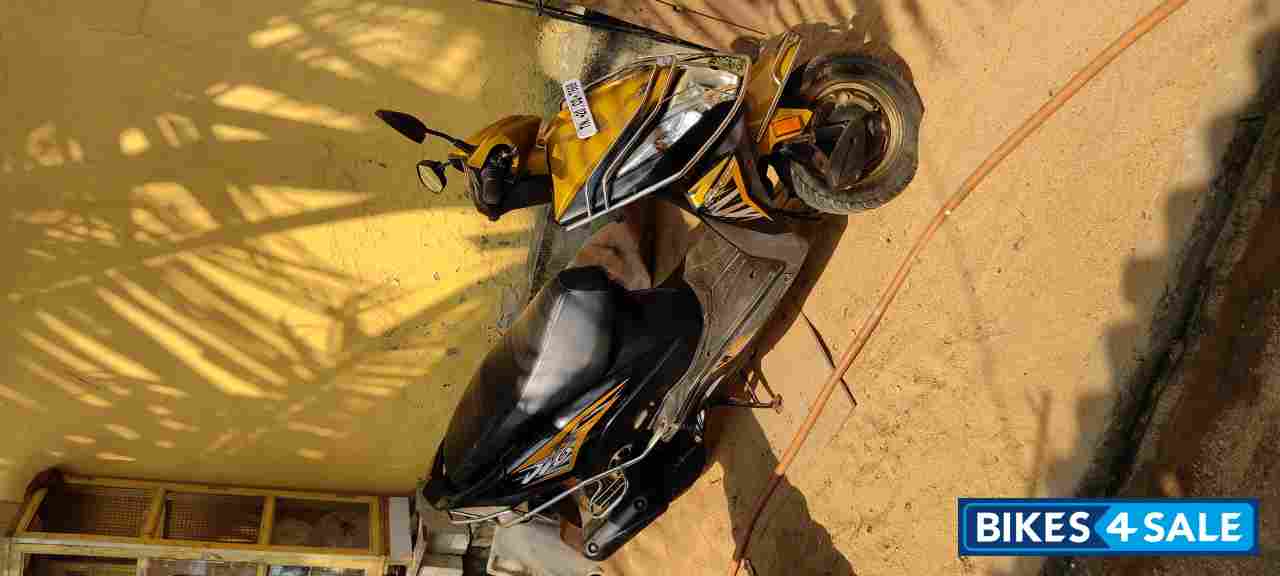 Golden Yellow Honda Dio