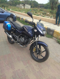 Blue Bajaj Pulsar 150 DTSi