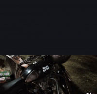 Black Royal Enfield Classic 500 Tribute Black