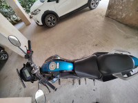 Blue Yamaha FZ-S FI V2